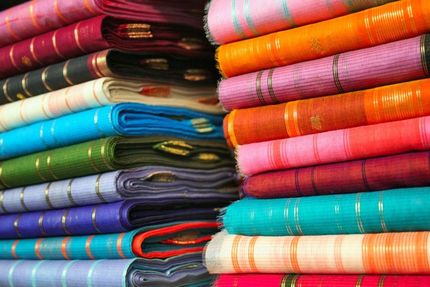 traditionelle indische Stoffe