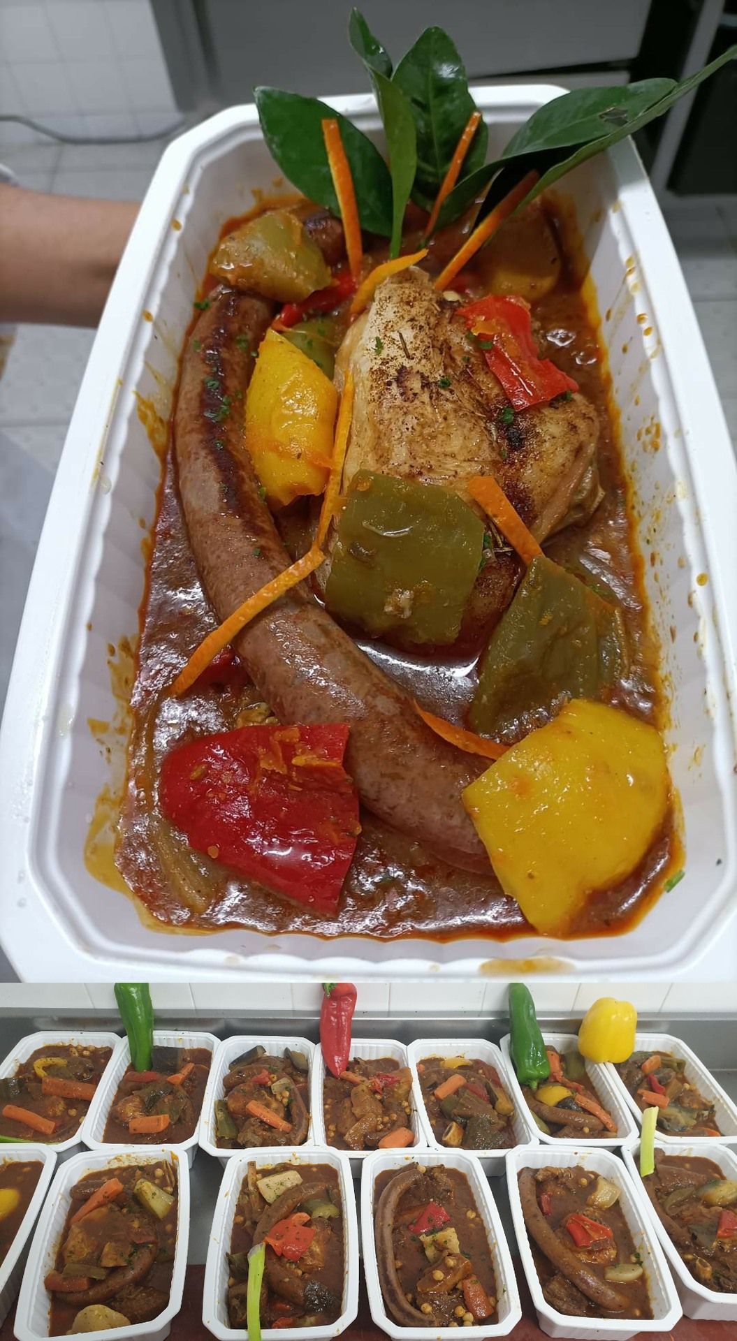 Plats traiteur à emporter