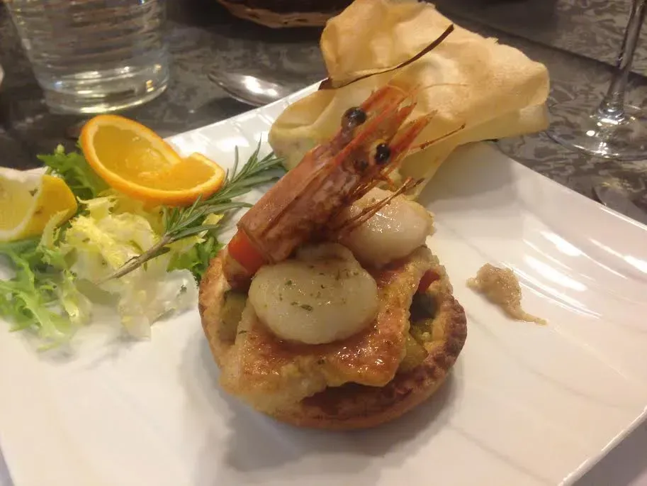 Feuilleté de rouget