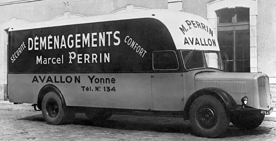 Photo d'un camion de déménagement