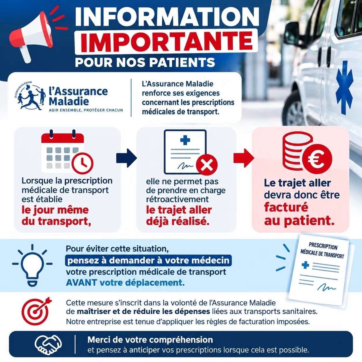 Des mains examinant des formulaires médicaux sur un bureau, avec un stylo et une liste de contrôle