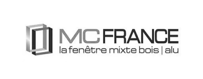 Logo MC FRANCE la fenêtre mixte bois alu
