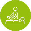 Physios - Ihre Physiotherapeuten - Icon Beinmassage