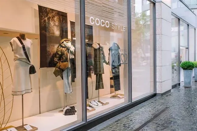 COCO:STYLE in Mainz 3d Logo Schriftzug