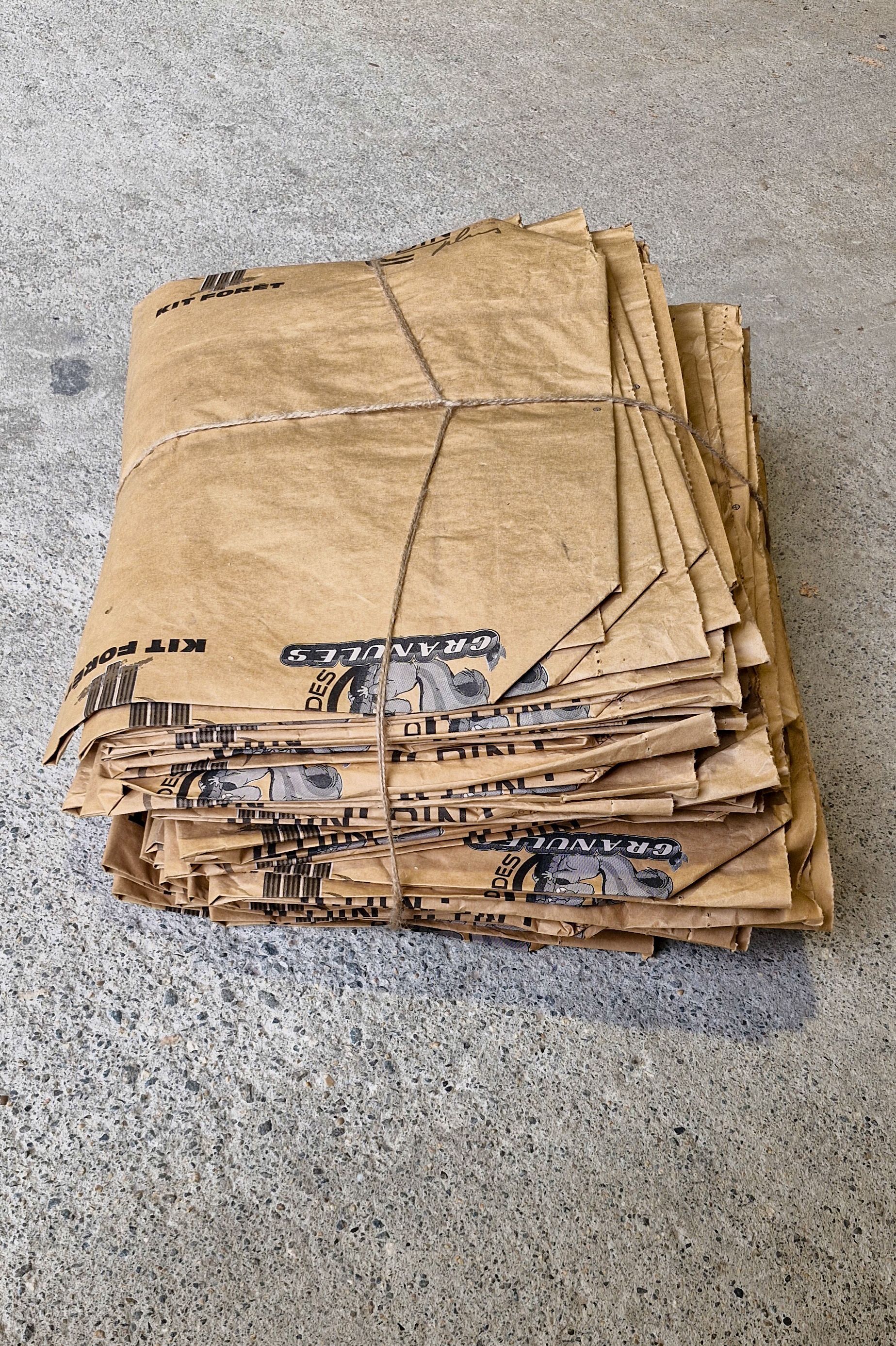 Des sacs mal stockés