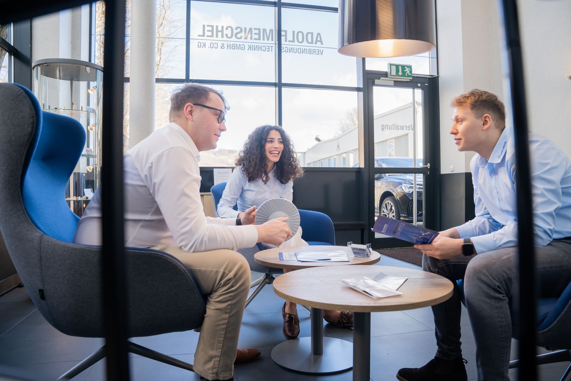 Betriebsgebäude Adolf Menschel in Plettenberg, Deutschland.