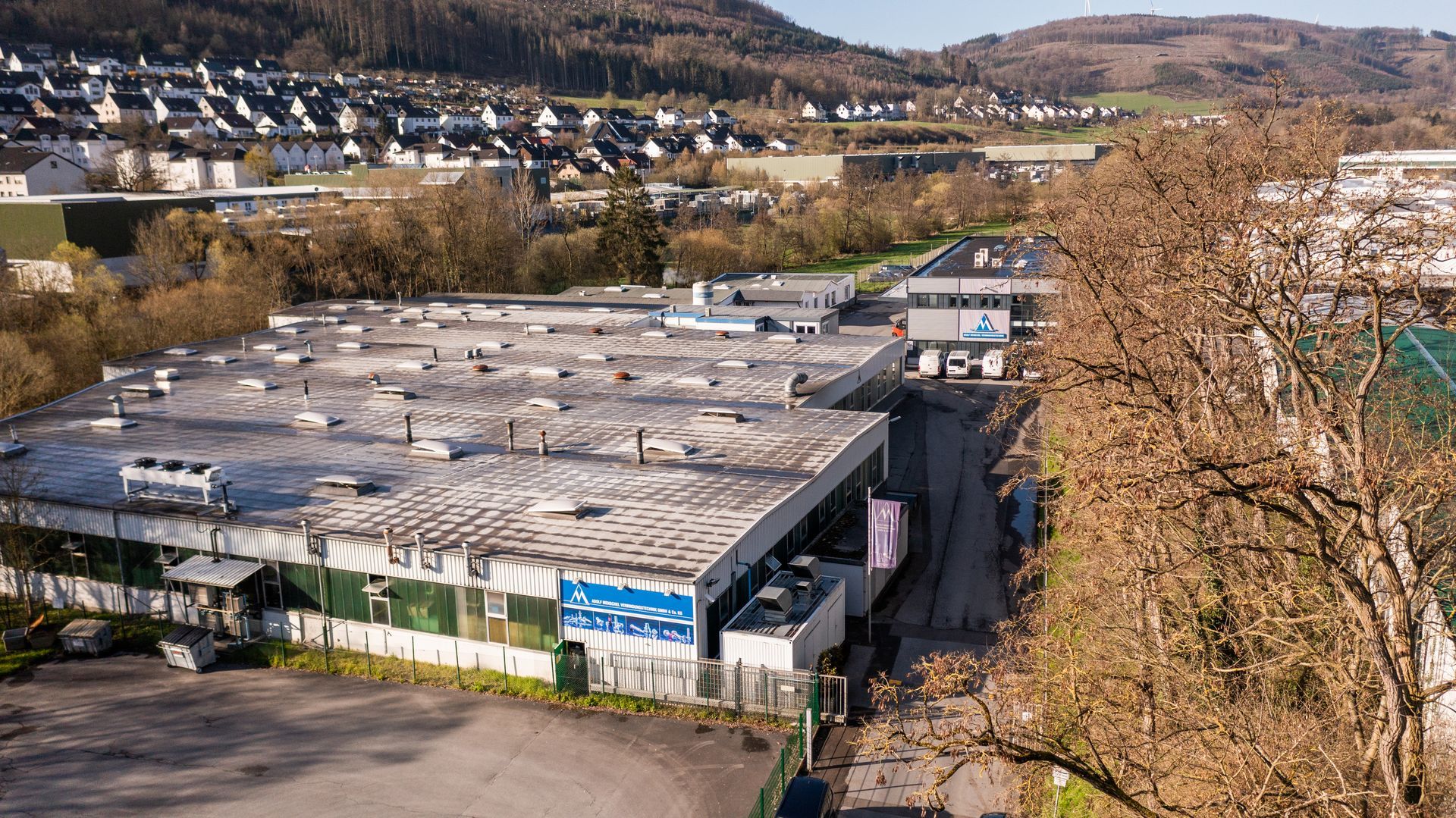 Adolf Menschel Betriebsgelände in Plettenberg, Nordrhein-Westfalen, Deutschland