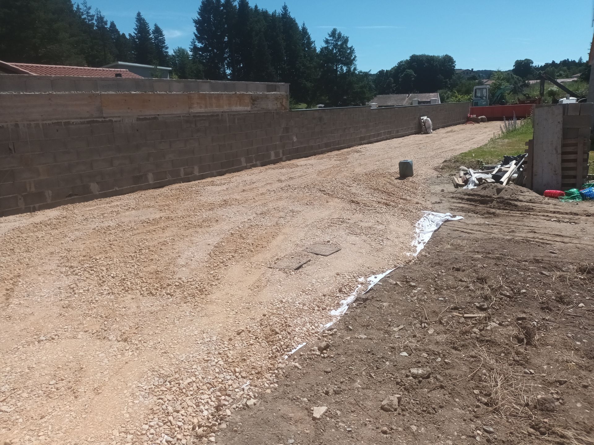 Déléage Frères en Haute-Loire - Terrassement