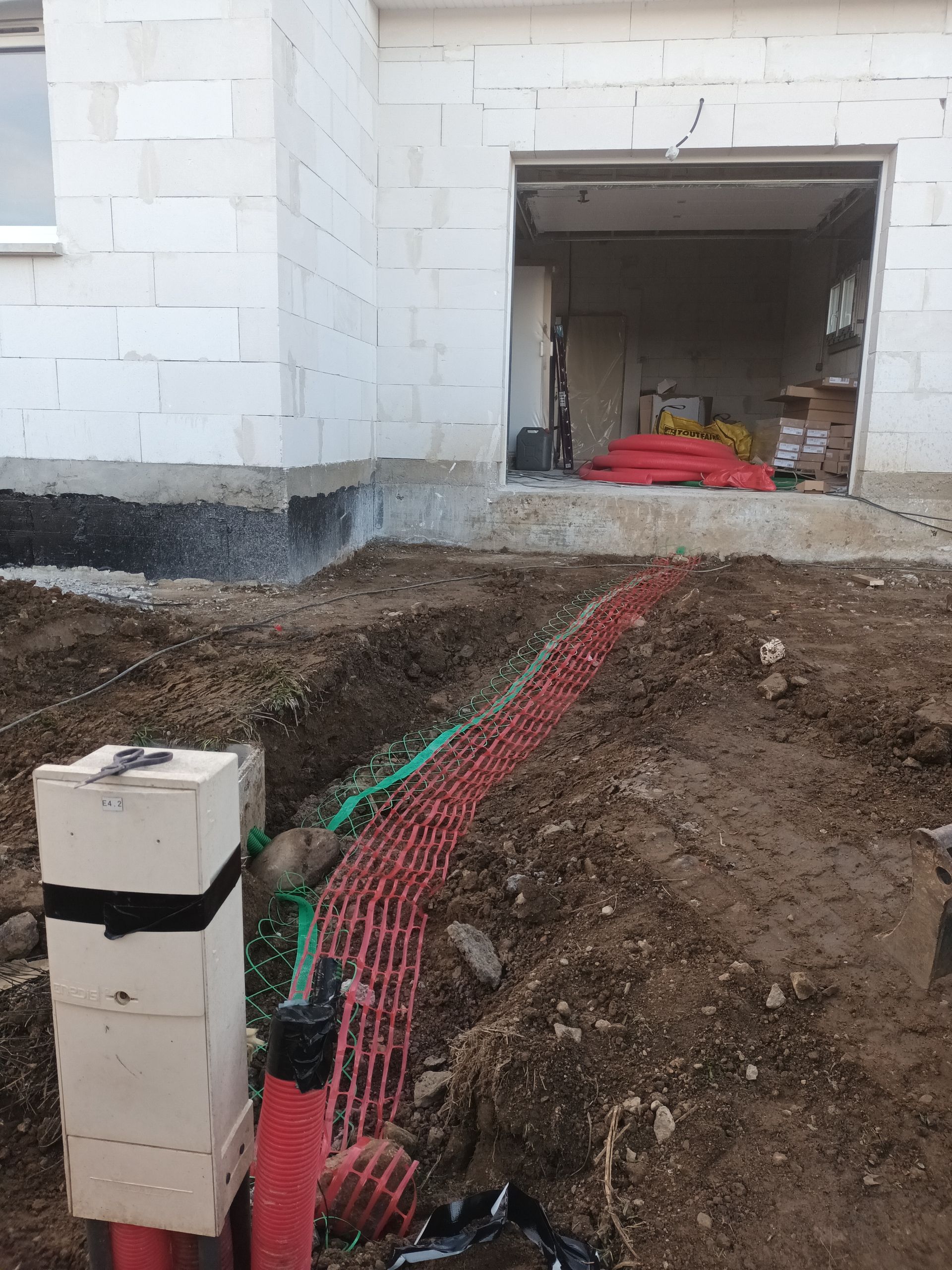 Déléage Frères en Haute-Loire - terrassement et réseau