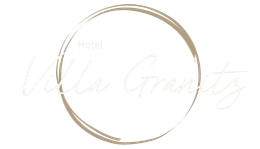 Logo für Hotel Villa Granitz, mit Text und kreisförmigem Design.
