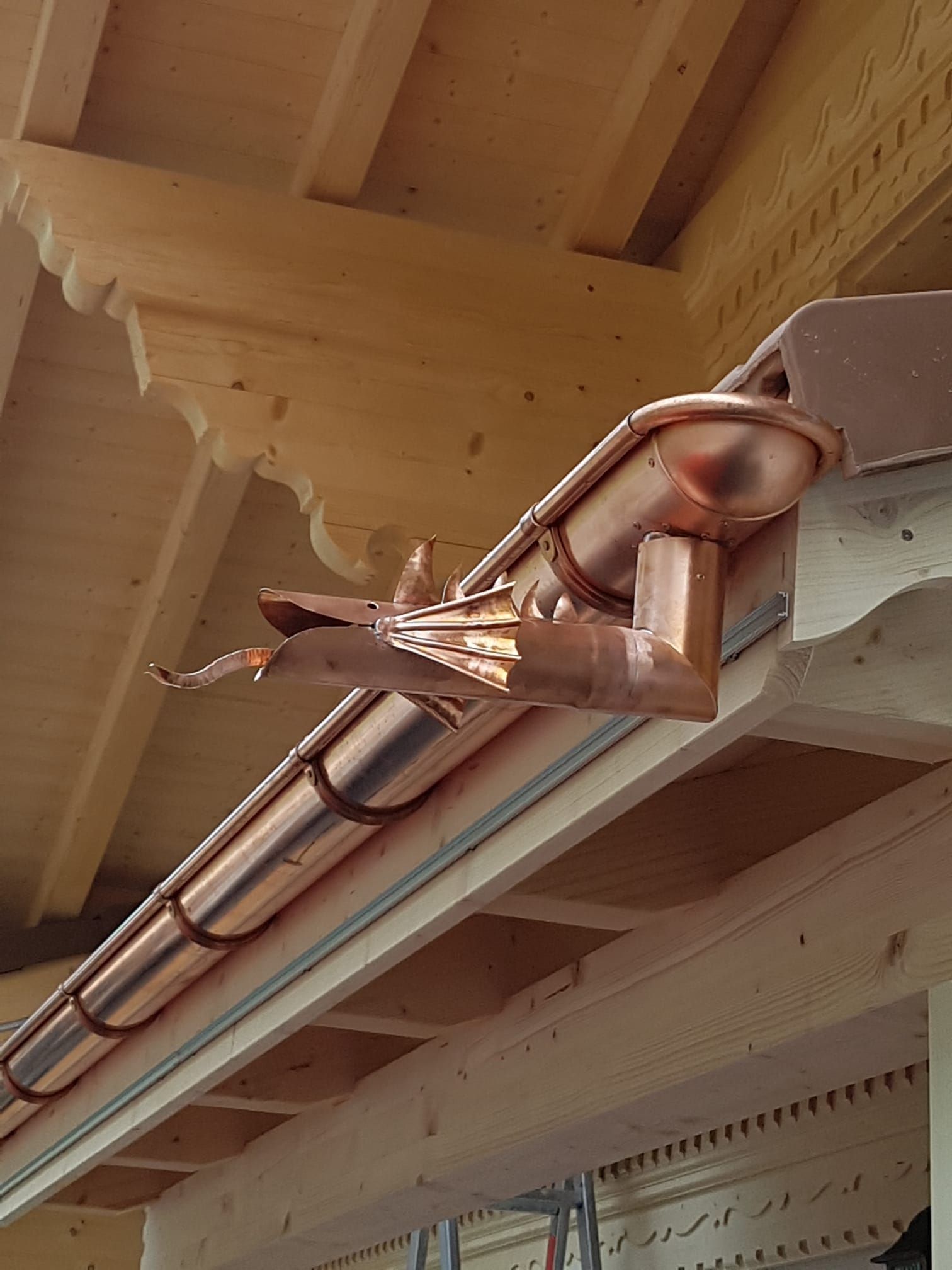 Drachenkofpausspeier - Spenglerei Ueli Feuz - Gsteigwiler