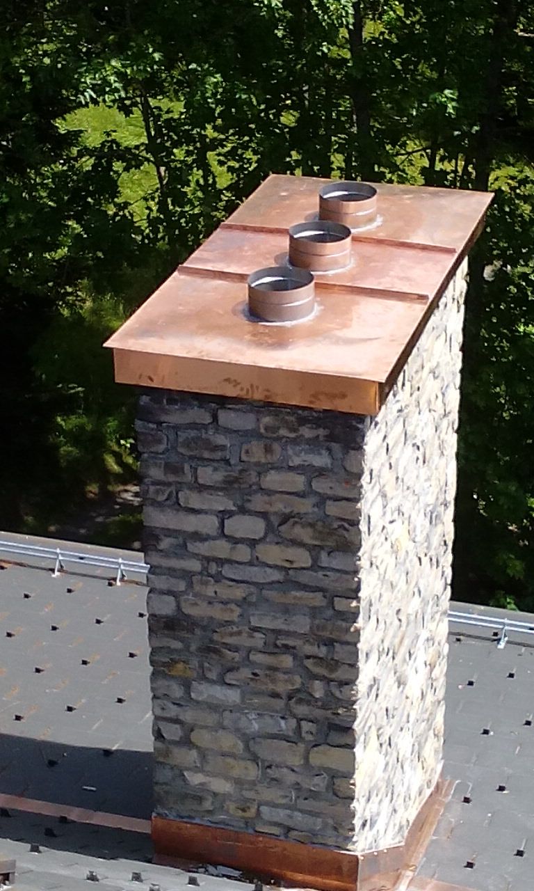 Kaminabdeckung  - Spenglerei Ueli Feuz - Gsteigwiler