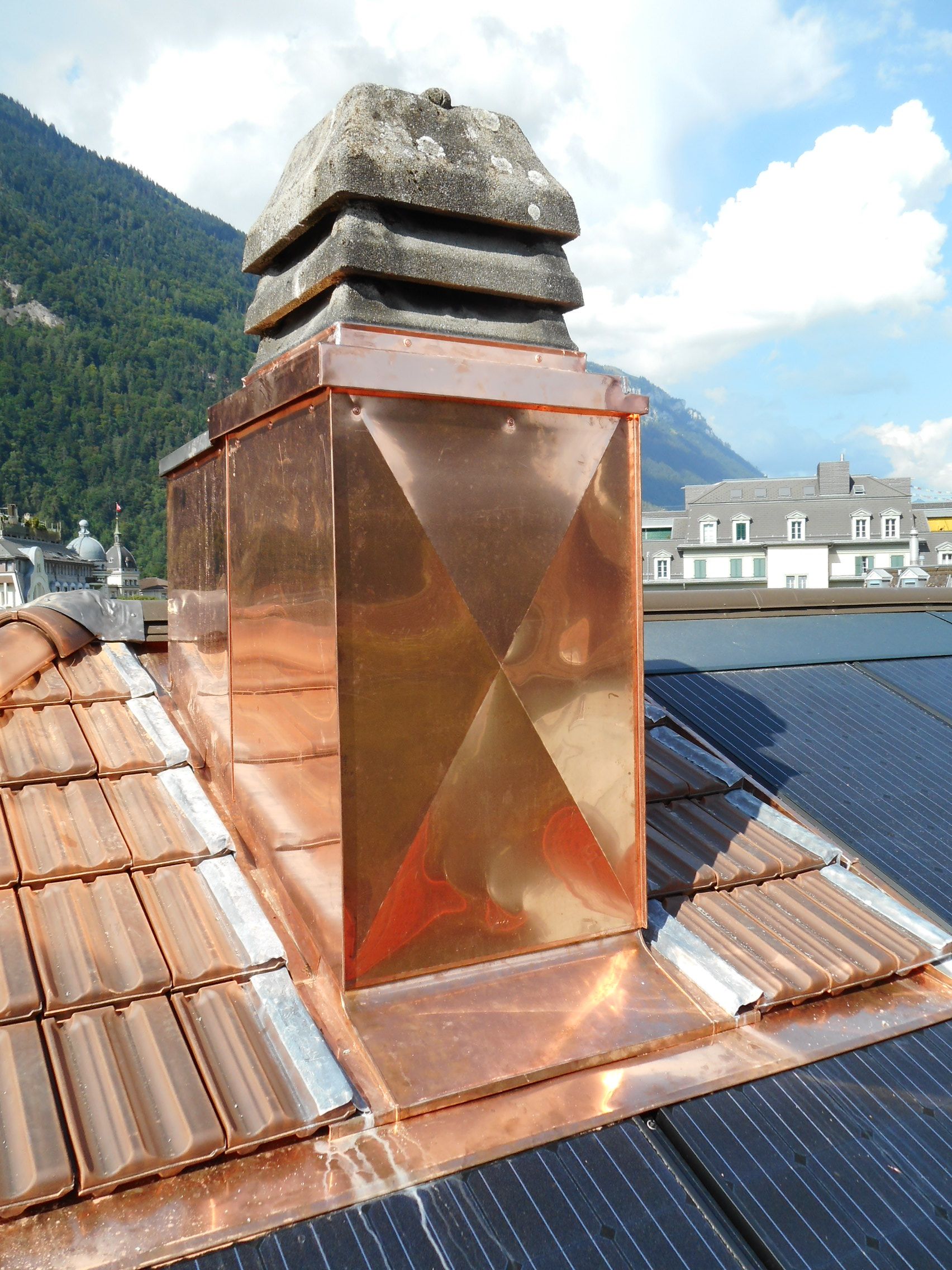 Kaminummantelung - Spenglerei Ueli Feuz - Gsteigwiler