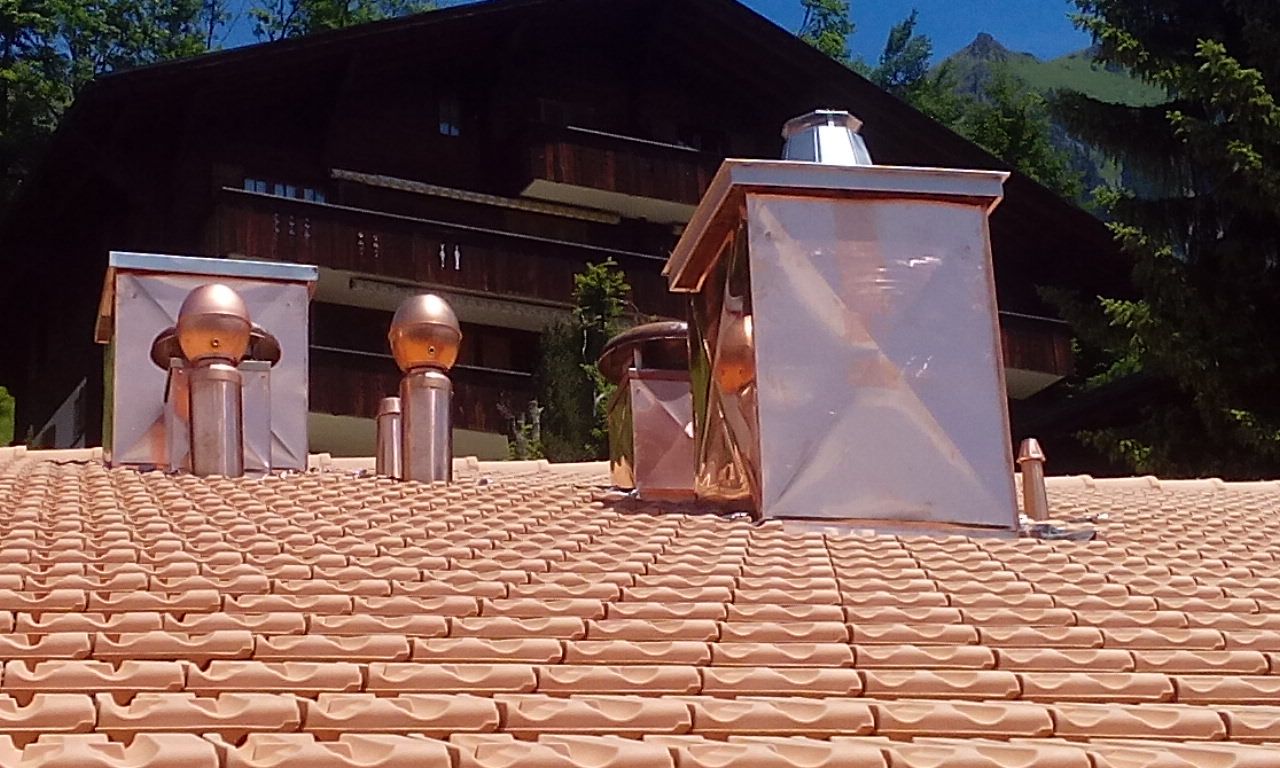 Kaminummantelung  - Spenglerei Ueli Feuz - Gsteigwiler