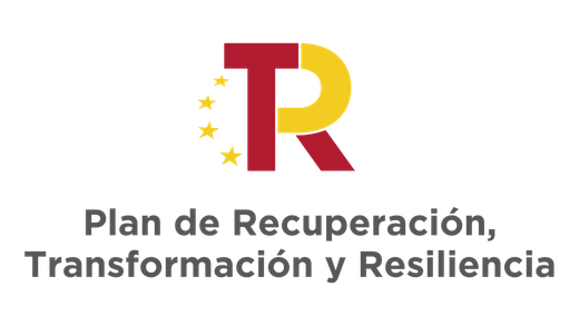 The logo for plan de recuperacion , transformacion y resiliencia