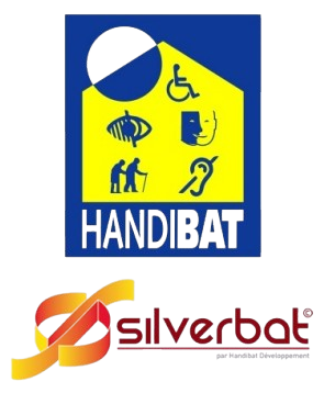 Logos HANDIBAT et Silverbat.