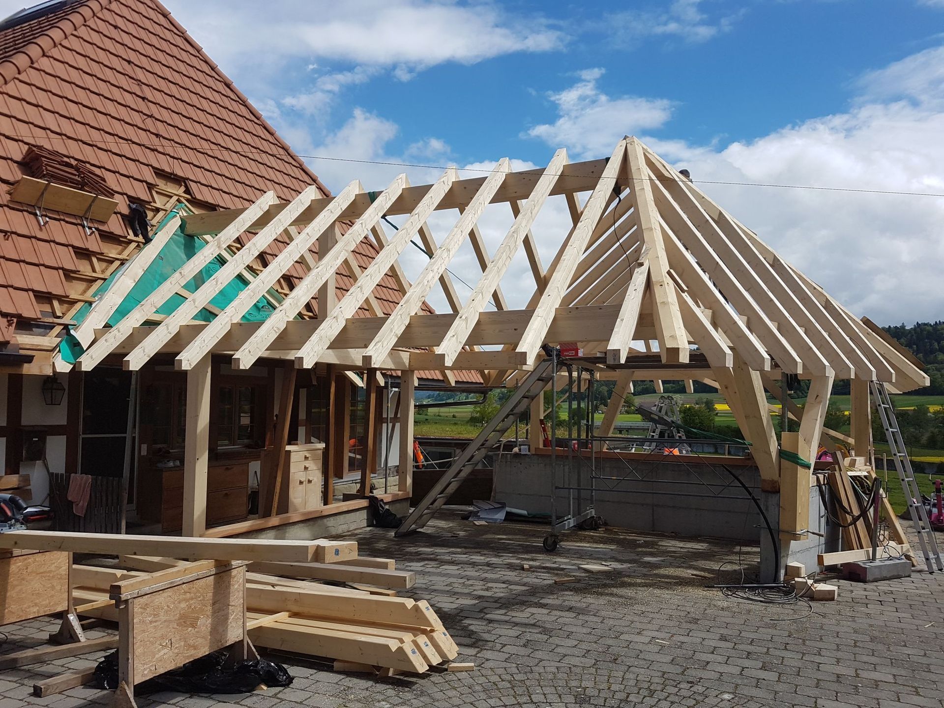 Neubau - B. Schneiter GmbH - Goldiwil (Thun)