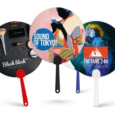 Travaux graphiques sur raquettes de ping pong