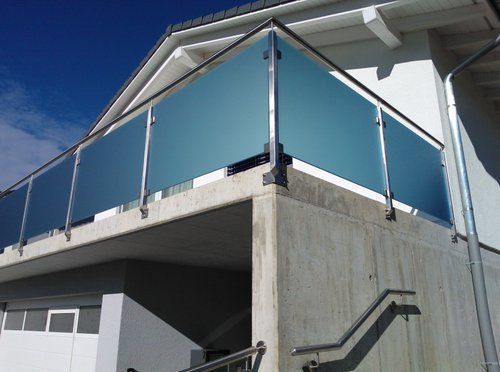 JM Serrurerie réalisations- Balustrade en fer forgé