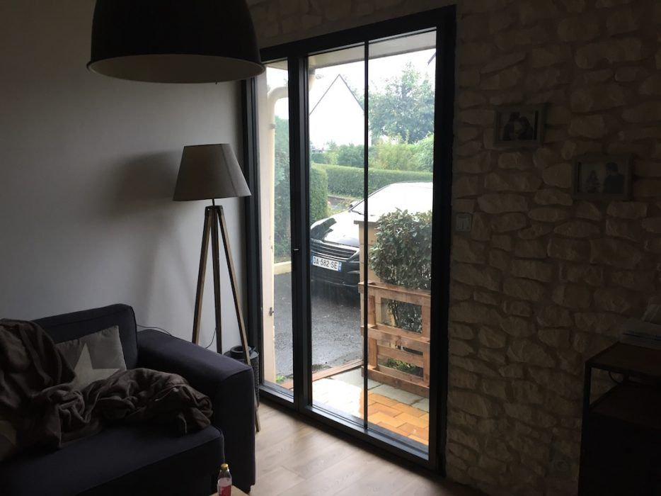 Installation d'une porte-fenêtre