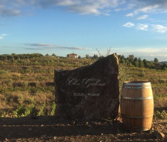 Un barril de madera se encuentra junto a una gran roca que dice el ciclón.