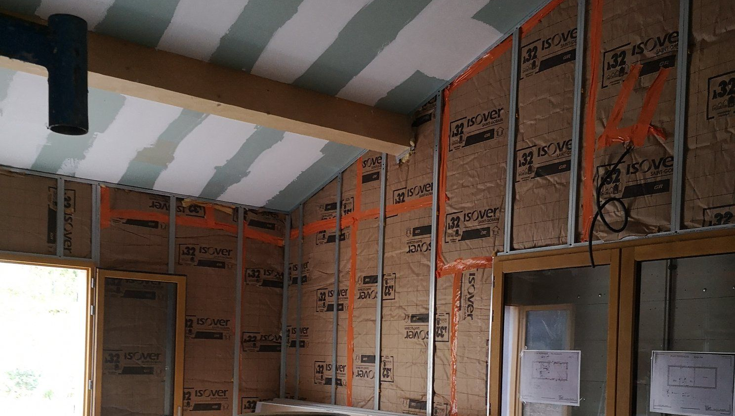 Isolation des murs intérieurs