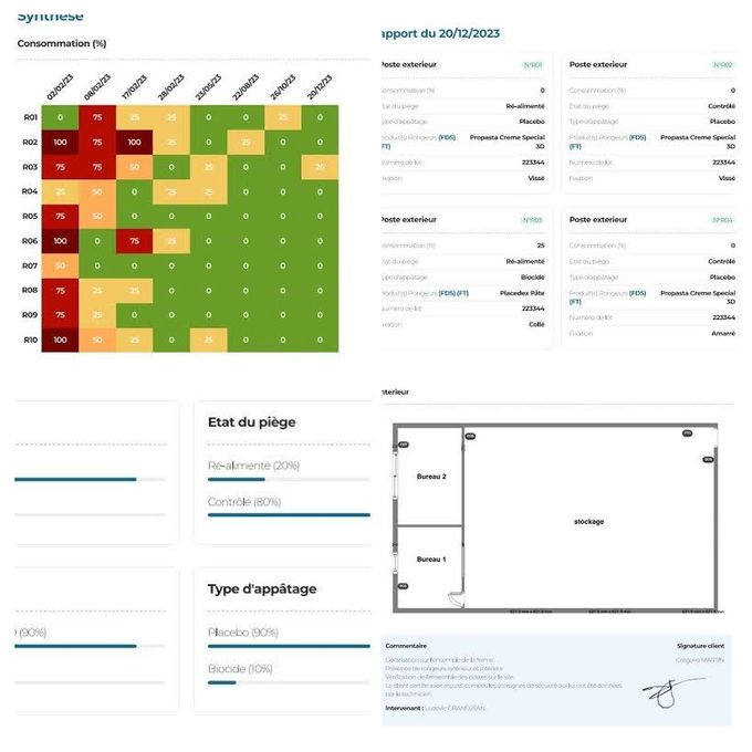 Aperçu de l'interface Stann