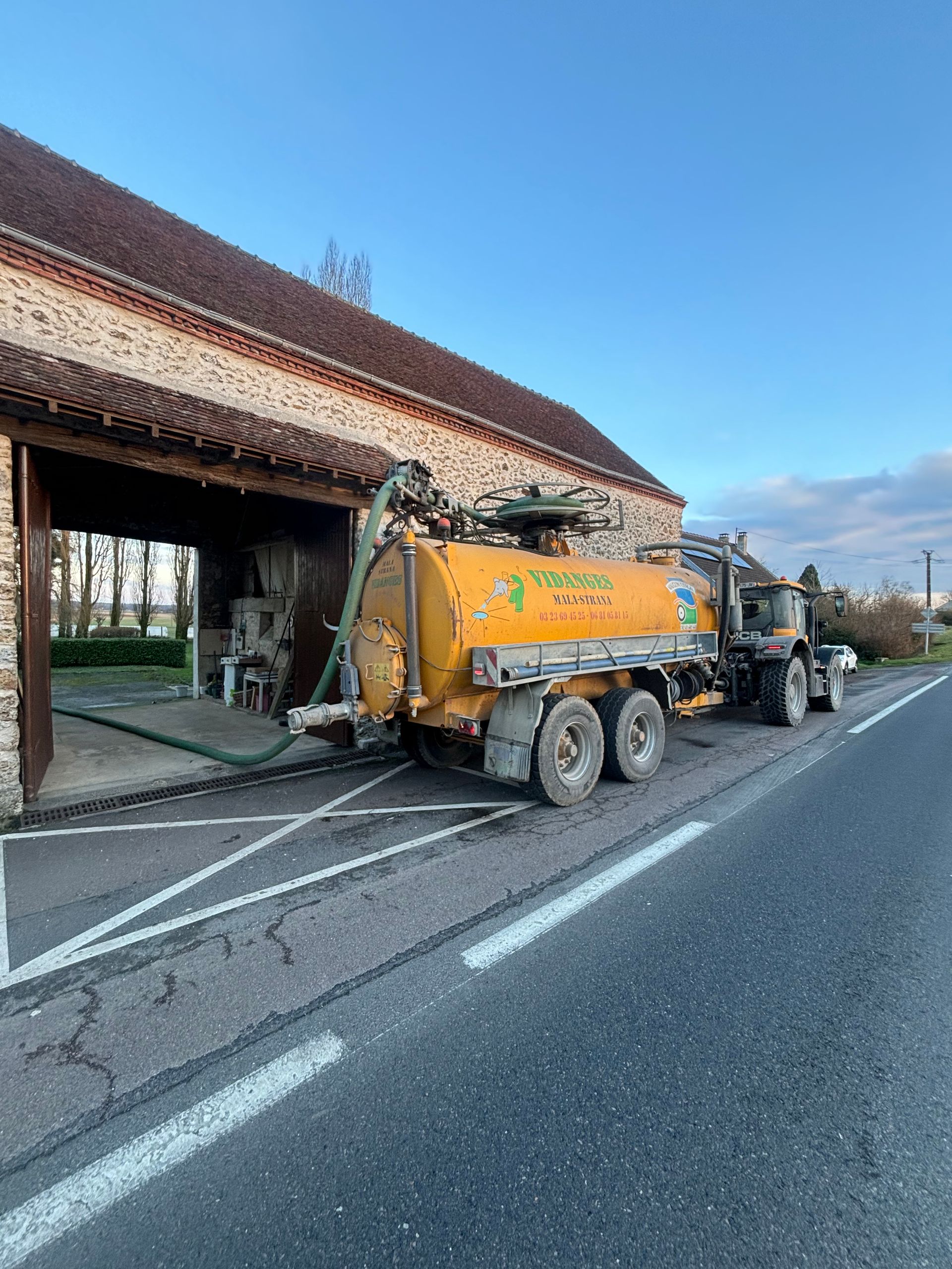 Notre camion d'intervention