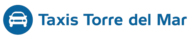 Un icono circular azul con el símbolo de un coche blanco, seguido del texto azul