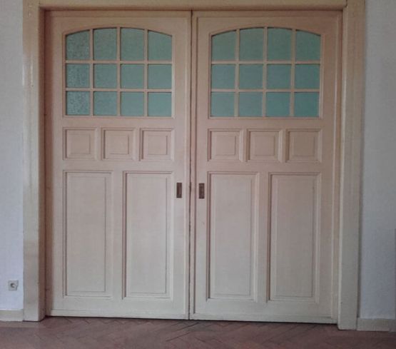 Tür Lackierarbeit – vorher