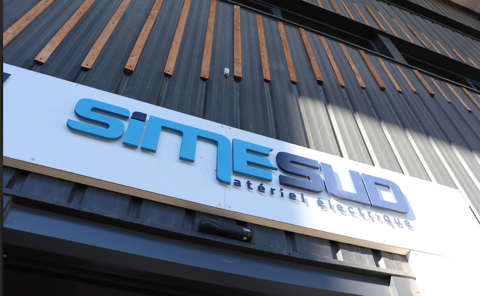 Un panneau SIME SUD.