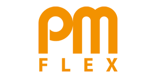 Logo de PM Flex.