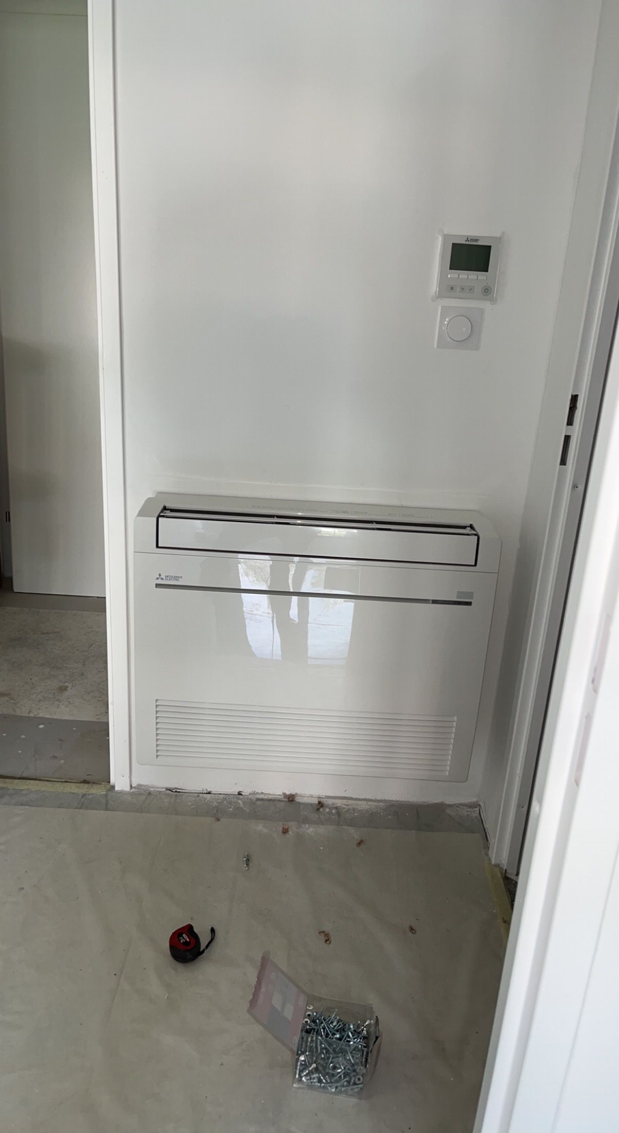 Climatiseur console chez un particulier