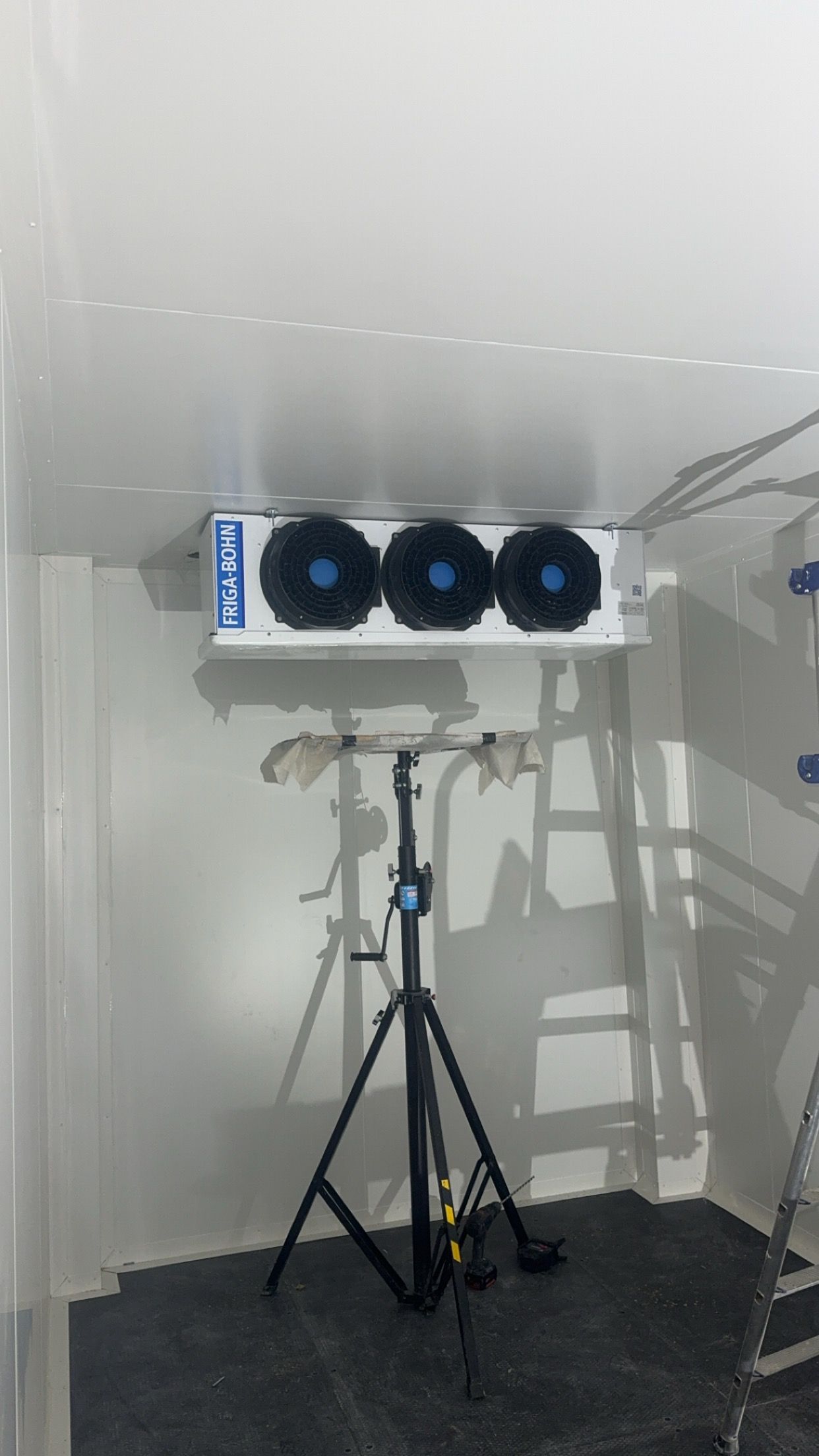 Installation frigorifique pour chambre froide