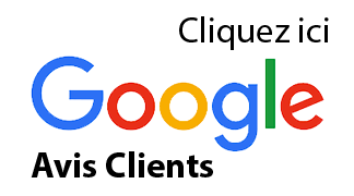 Logo Google avec la mention Avis Clients 