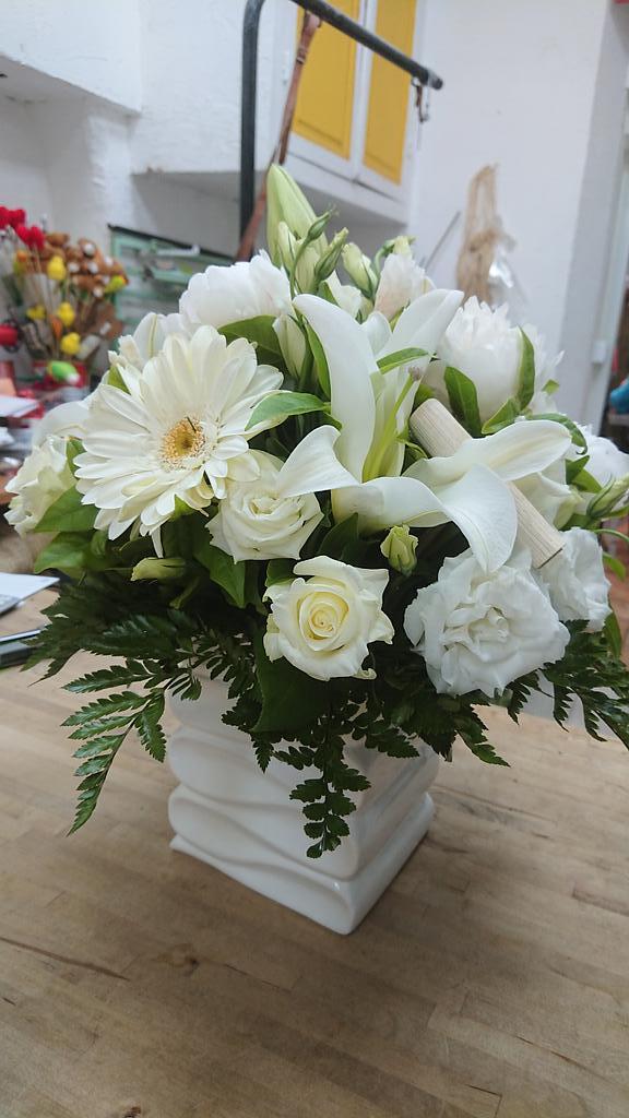 Fleurs blanches