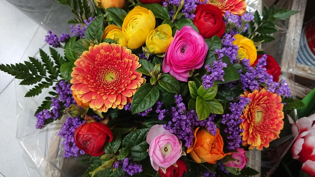 Composition florale pour l'automne