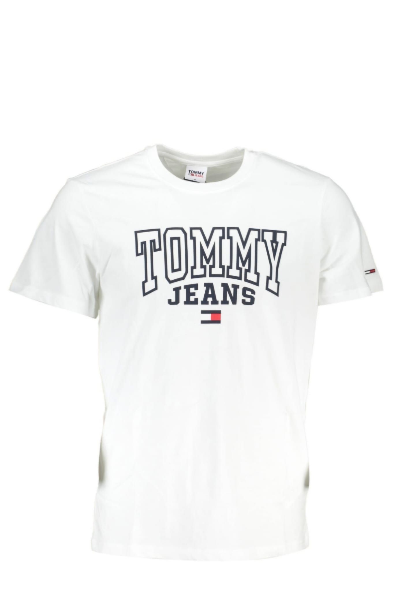 Una camiseta blanca con la palabra Tommy Jeans.