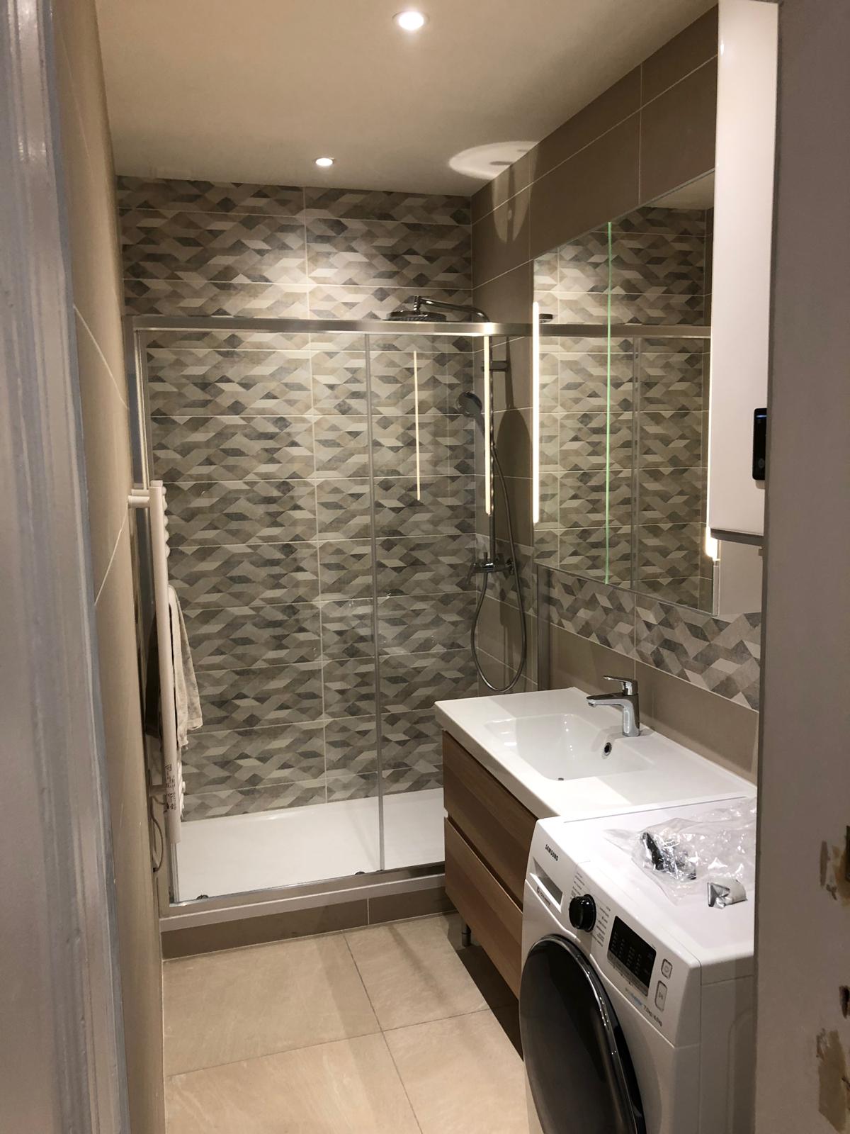 Éclairage de douche