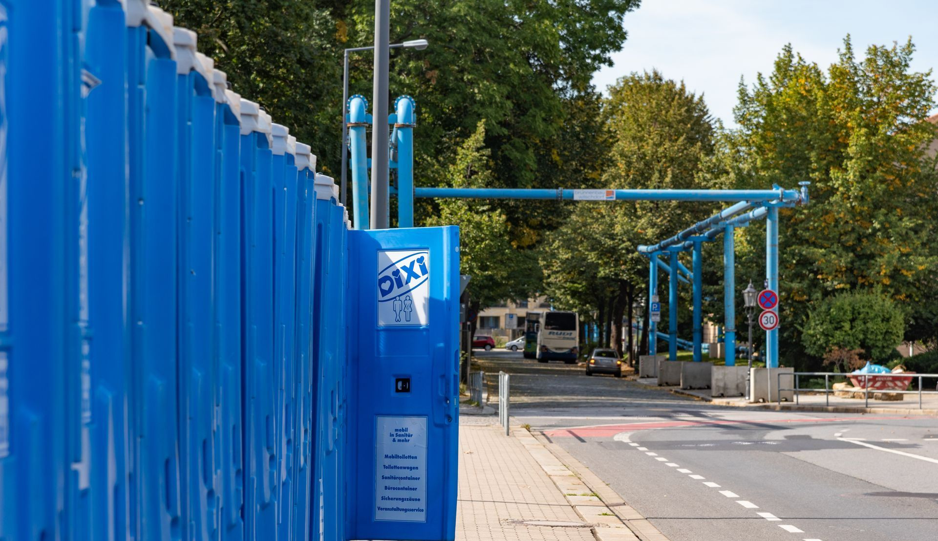Cabines de toilettes chimiques