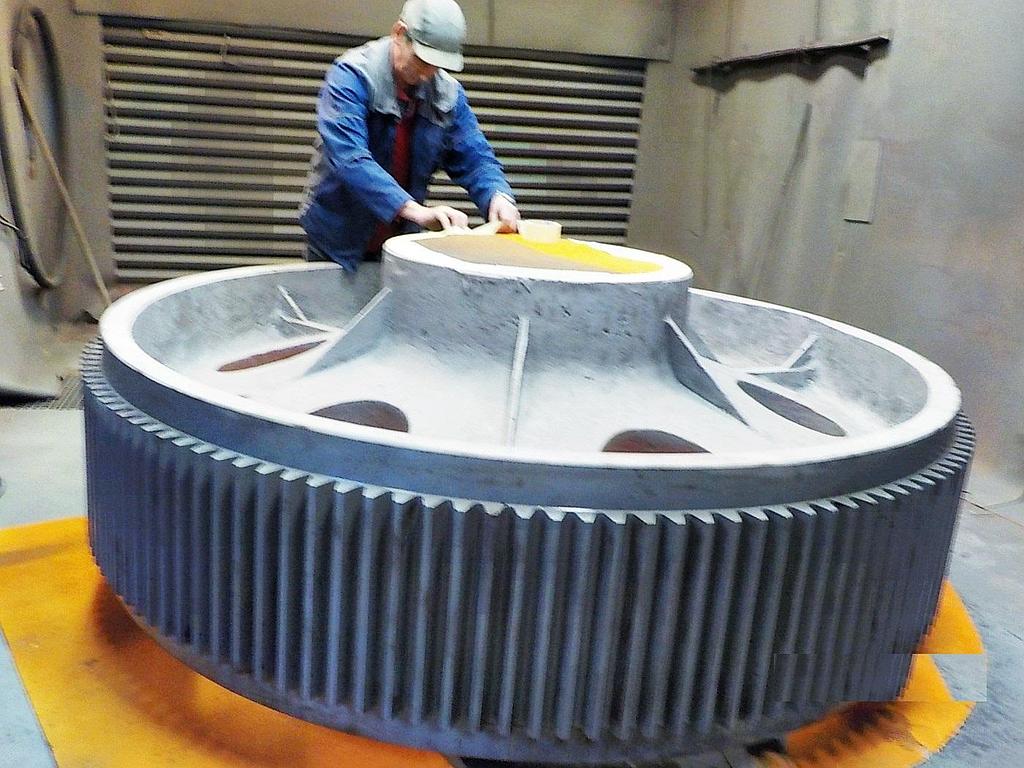 Rénovation pièces métal industrielles