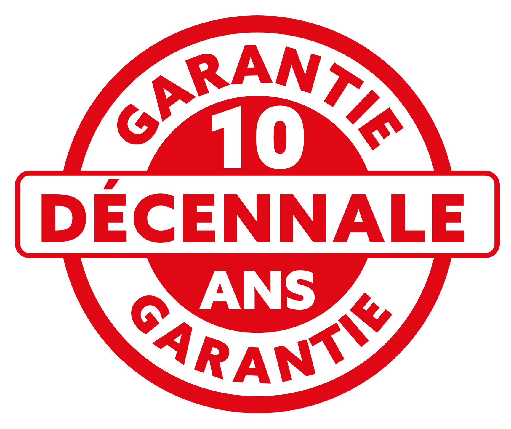 Logo garantie décennale 10 ans