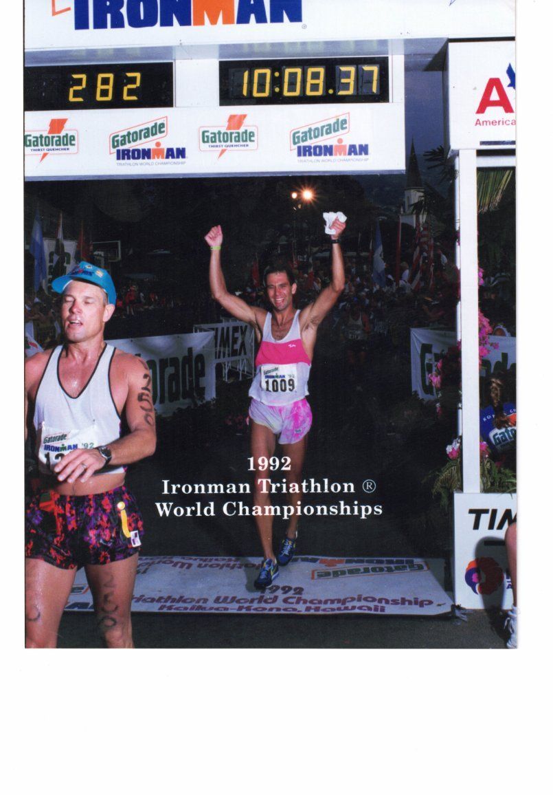 Dr. Geyer beim Ironman Triathlon