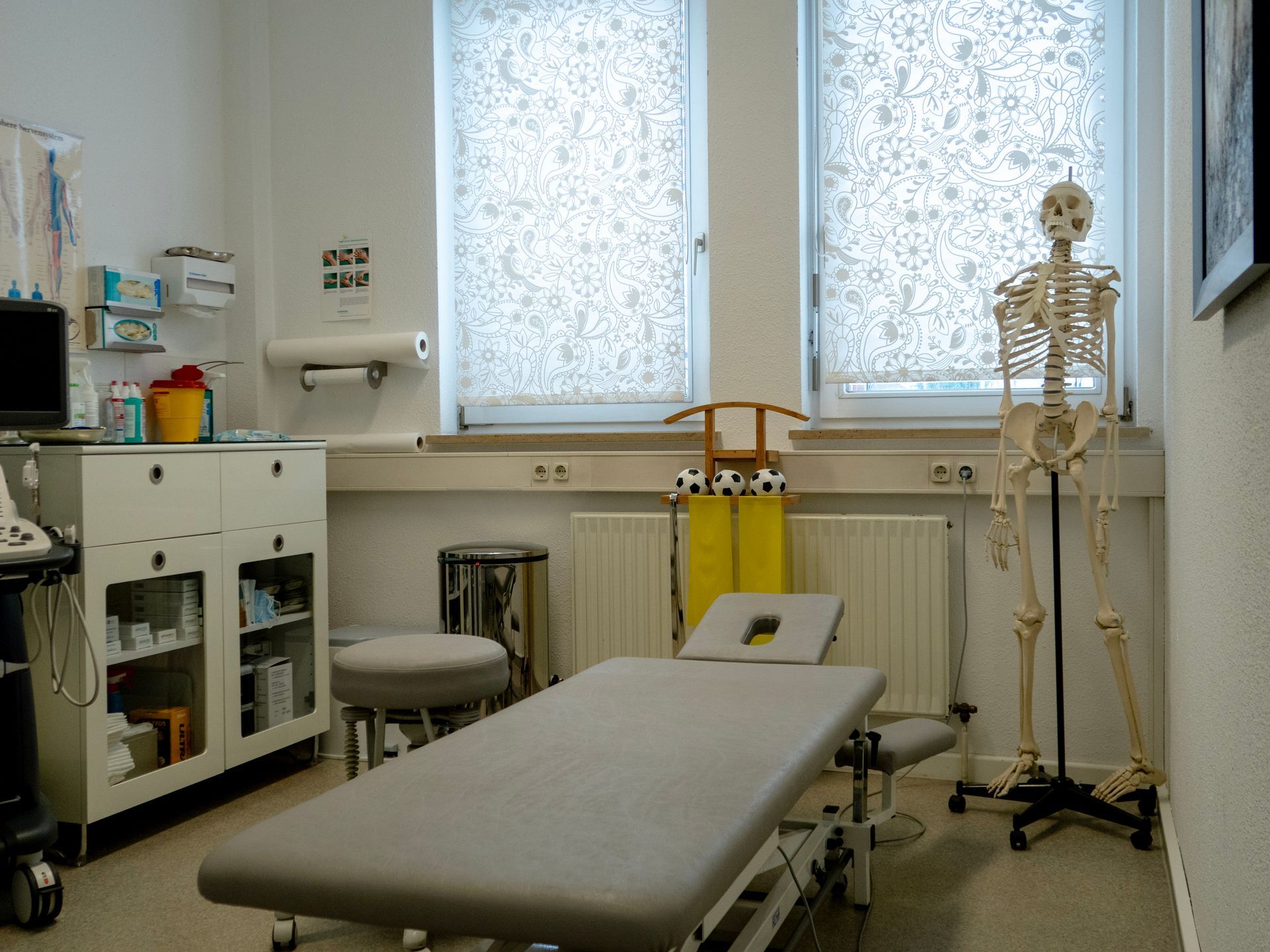 Modell einer Wirbelsäule