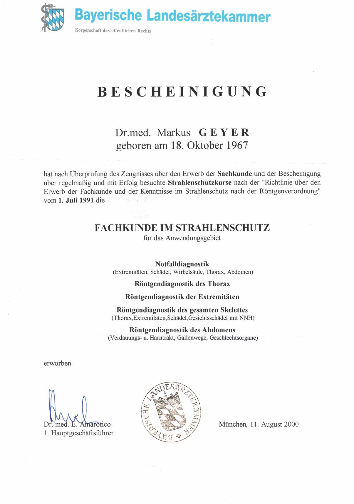 Fachkunde Strahlenschutz von Dr. Markus Geyer