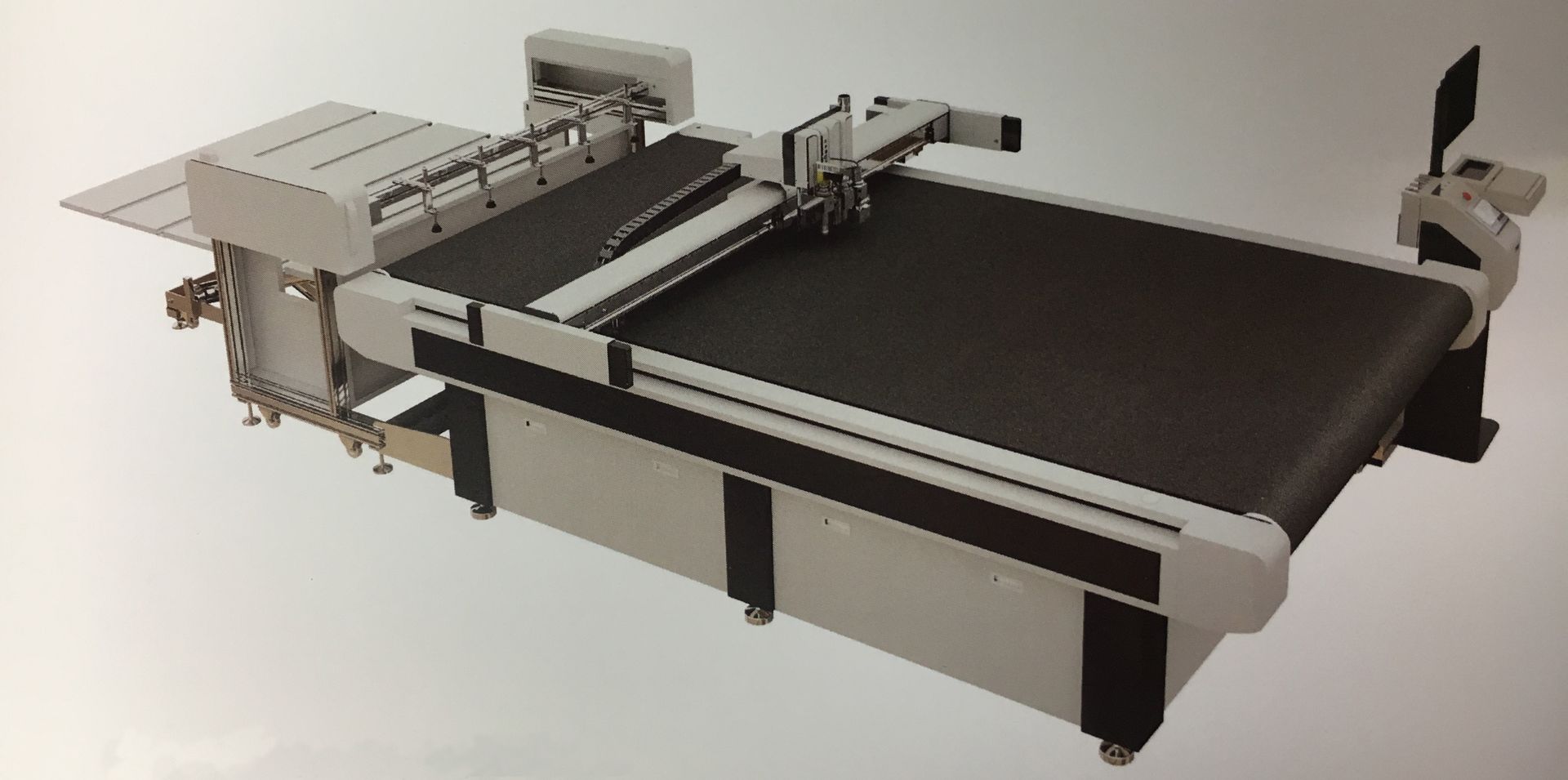 Un dibujo en blanco y negro de una máquina sobre una mesa.