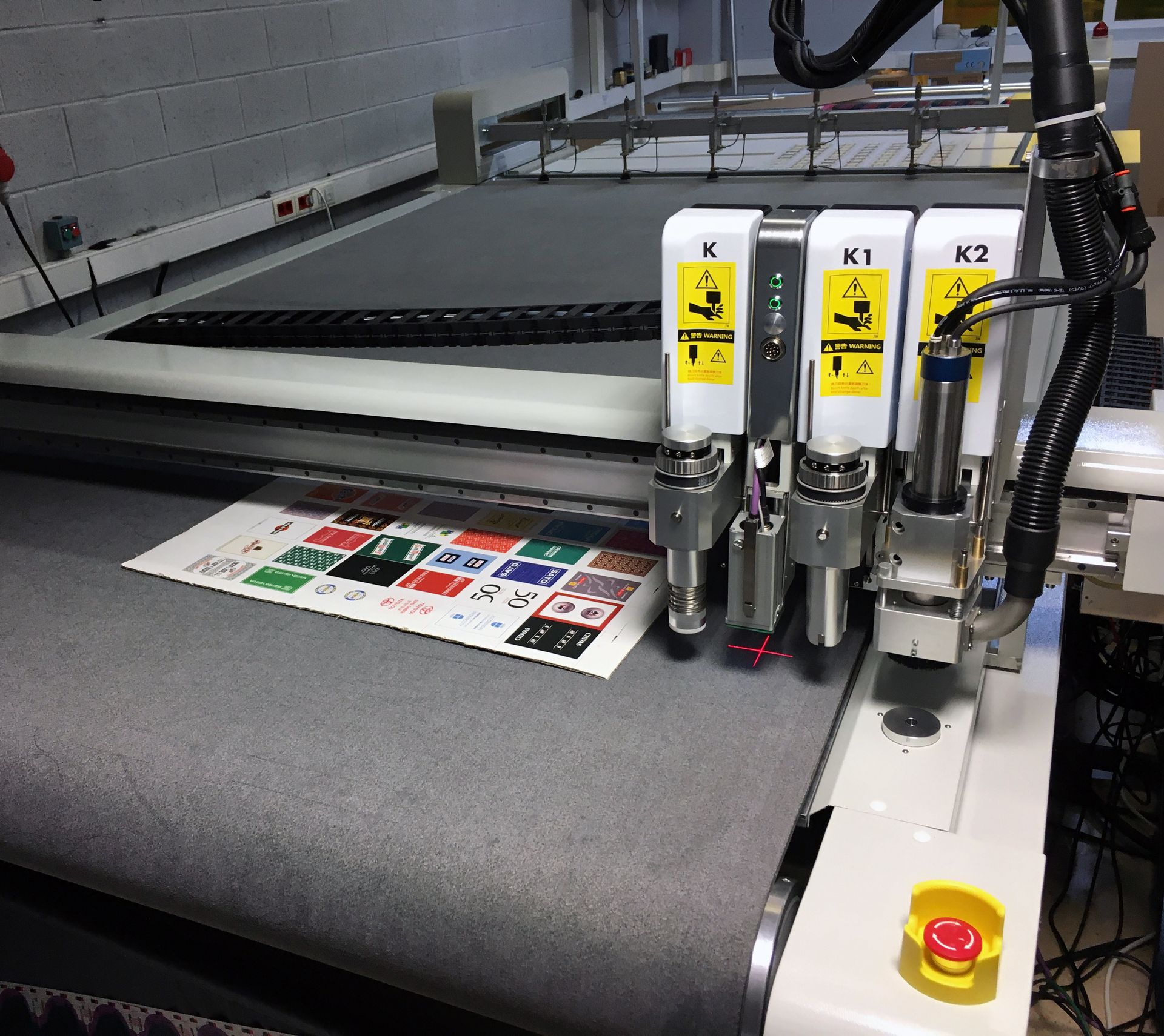 Una máquina que tiene las letras k2