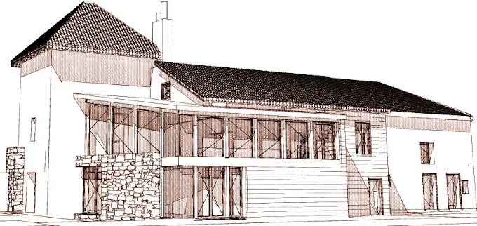 Plan d'aménagement ferme