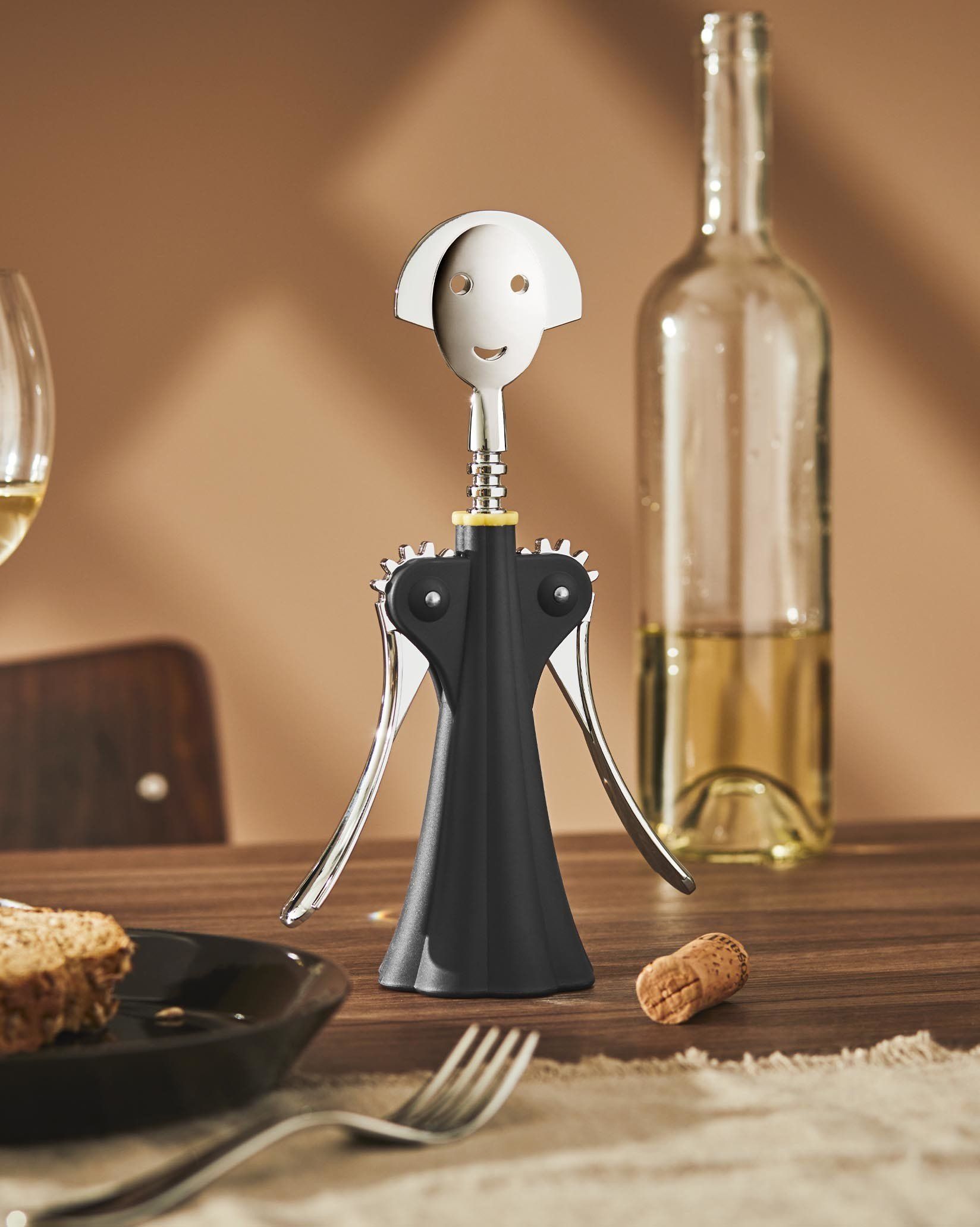 Tire-bouchon iconique silhouette femme Anna G Alessi, boutique CAMPO à Laval