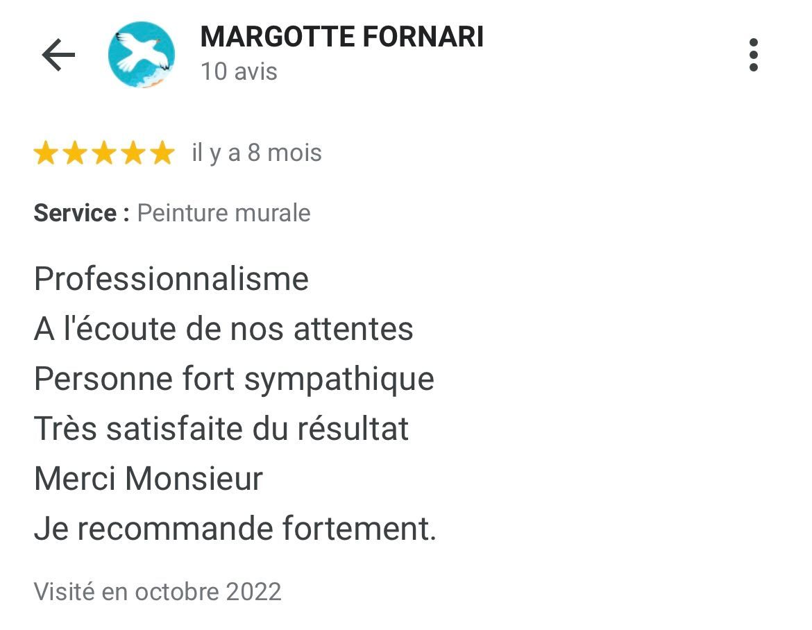 Avis de M. Fornari